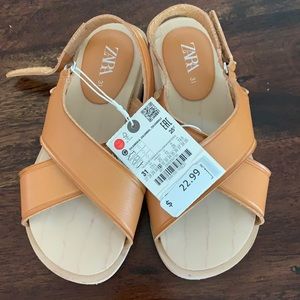 Zara girls summer sandal